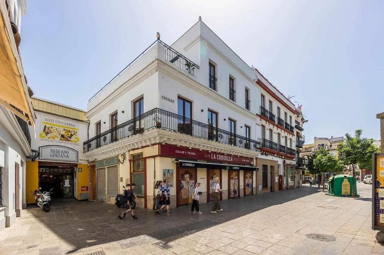 Comfy Away - Apartamento Exclusivo Mercado De Triana Con Balcon Sevilla İspanya